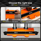 Jorest Connectable Contour Gauge 10+5 Inch Profile Duplicator