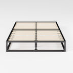 Joseph Metal Platform Bed Frame 25CM Base Wooden