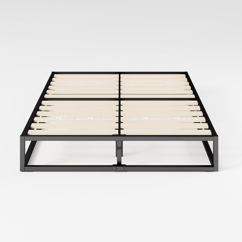 Joseph Metal Platform Bed Frame 25CM Base Wooden