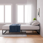 Joseph Metal Platform Bed Frame 25CM Base Wooden