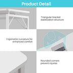80 X 40CM Folding Desk