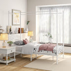 Jurmerry Canopy Bed Frame Size with Ornate European
