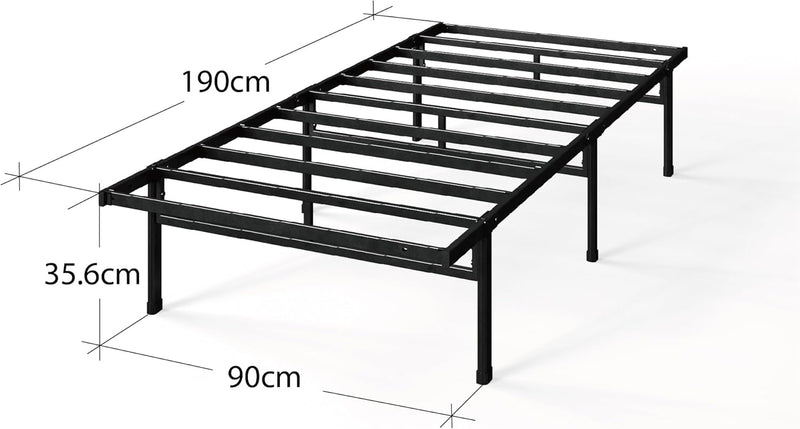 Justin Easy to Assemble Slatted Base Height 36