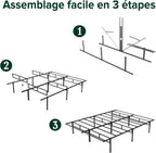 Justin Easy to Assemble Slatted Base Height 36