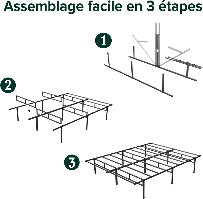 Justin Easy to Assemble Slatted Base Height 36