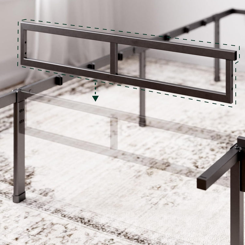 Justin Easy to Assemble Slatted Base Height 36