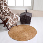 Jute Area Rug 100% Natural Fibre Hand Woven