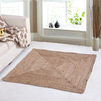 Jute Area Rug 100% Natural Fibre Hand Woven