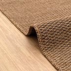 Jute Area Rug Machine Washable for Garden Kitchen