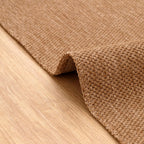 Jute Area Rug Machine Washable for Garden Kitchen