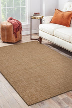 Jute Area Rug Machine Washable for Garden Kitchen