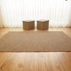 Jute Area Rug Machine Washable for Garden Kitchen