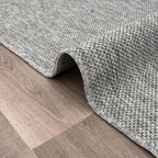 Jute Area Rug Machine Washable for Garden Kitchen