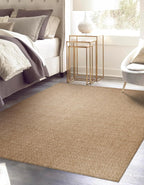Jute Area Rug Machine Washable for Garden Kitchen