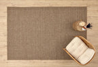 Jute Area Rug Machine Washable for Garden Kitchen