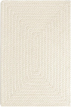 Jute Area Rug Reversible Braided Farmhouse Rectangular Rugs
