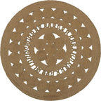 Jute Braided Rug Or 5' Round