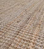 Jute Living Room Rug Natural Dirt Trapper Kitchen