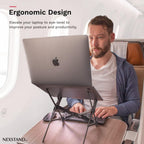 K1 Laptop Stand Carbon Fibre Foldable Portable Desktop