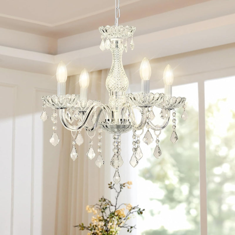 K9 Crystal Chandelier H 18.5" X W 21.3