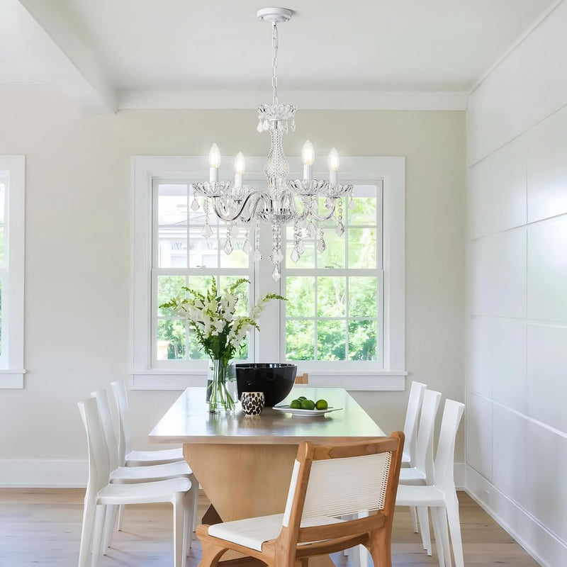 K9 Crystal Chandelier H 18.5" X W 21.3