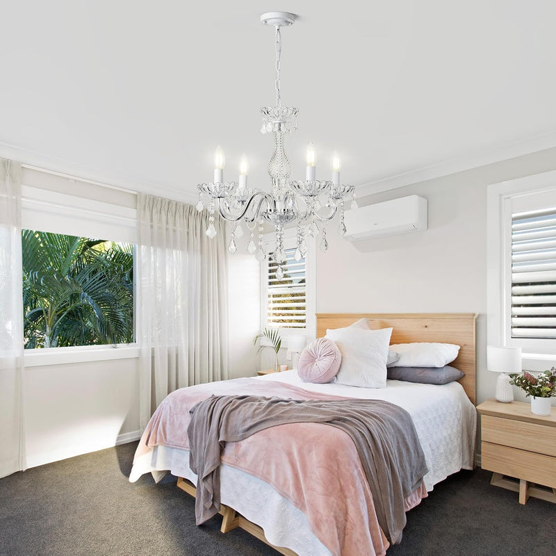 K9 Crystal Chandelier H 18.5" X W 21.3