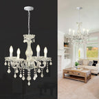 K9 Crystal Chandelier H 18.5" X W 21.3