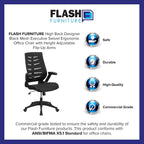Kale High Back Designer Mesh Executive Swivel Ergonomic