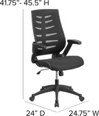 Kale High Back Designer Mesh Executive Swivel Ergonomic