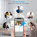 Kamep Video Doorbell Wireless Camera Doorbells 2K