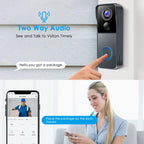 Kamep Video Doorbell Wireless Camera Doorbells 2K