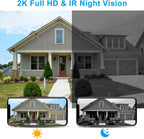 Kamep Video Doorbell Wireless Camera Doorbells 2K