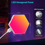 Kangtaixin Hexagon LED Lights — Hex Wall Light (12 Pack)