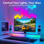 Kangtaixin Hexagon LED Lights — Hex Wall Light (12 Pack)