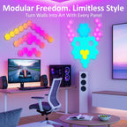 Kangtaixin Hexagon LED Lights — Hex Wall Light (12 Pack)