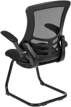 Kelista Mesh Sled Base Side Reception Chair