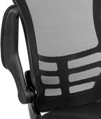 Kelista Mesh Sled Base Side Reception Chair