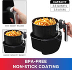 Kenmore Family Size 7.8L Air Fryer Programmable Touch
