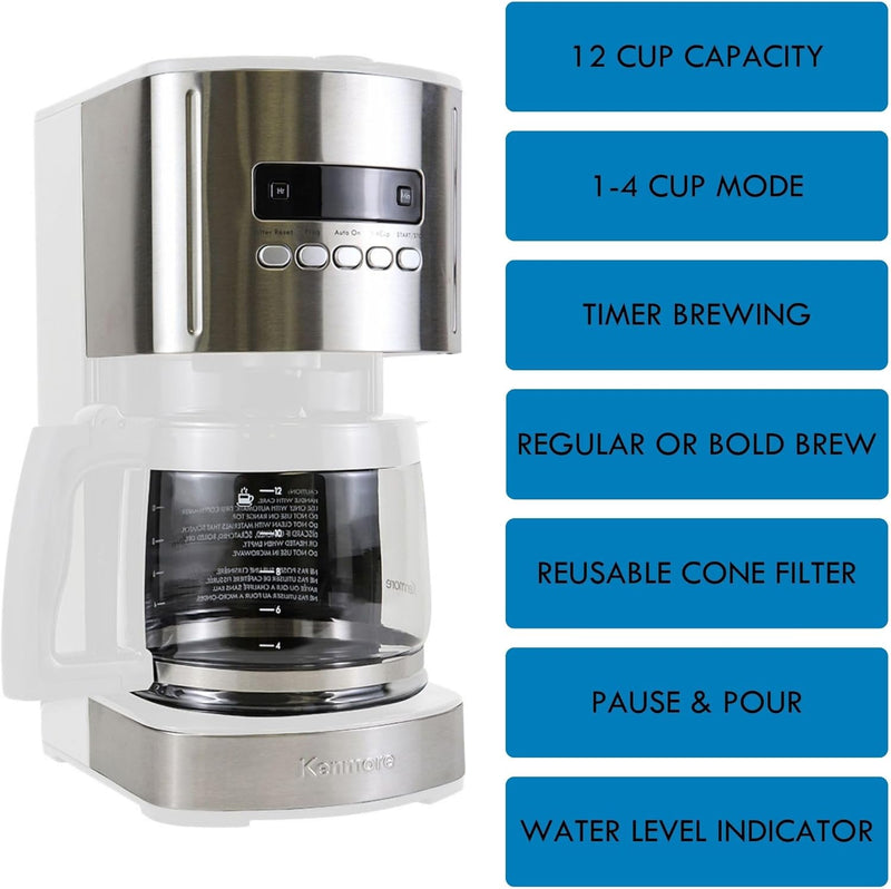 Kenmore Filter Coffee Machines 12-Cup Drip Makers