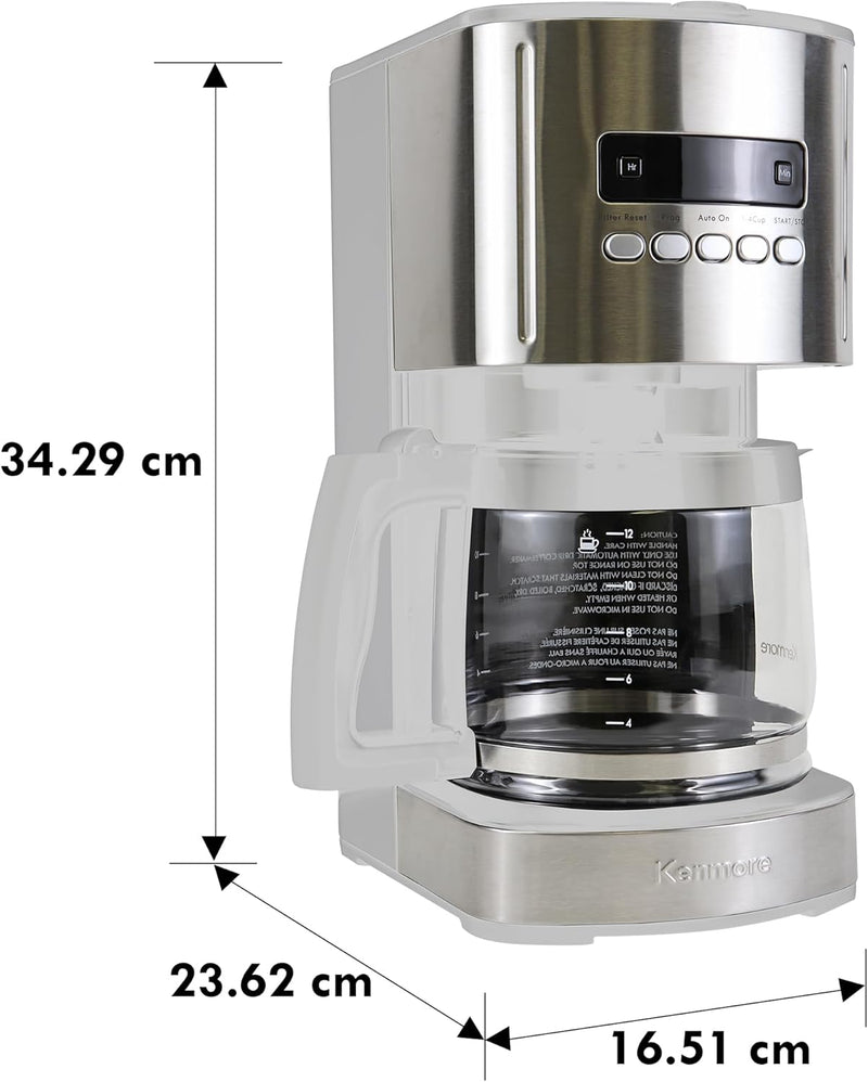 Kenmore Filter Coffee Machines 12-Cup Drip Makers