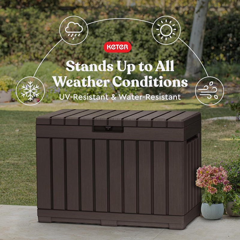 Kentwood 50 Gallon Resin Deck Box-Organisation and Storage