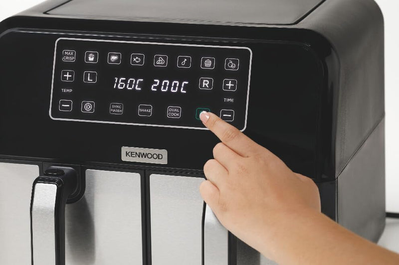 Kenwood Khealthy Twin .000mb Double Air Fryer Oven