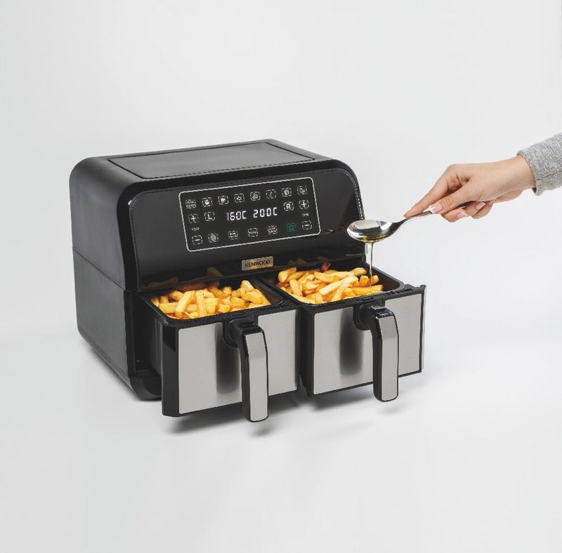 Kenwood Khealthy Twin .000mb Double Air Fryer Oven