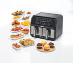 Kenwood Khealthy Twin .000mb Double Air Fryer Oven