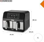 Kenwood Khealthy Twin .000mb Double Air Fryer Oven