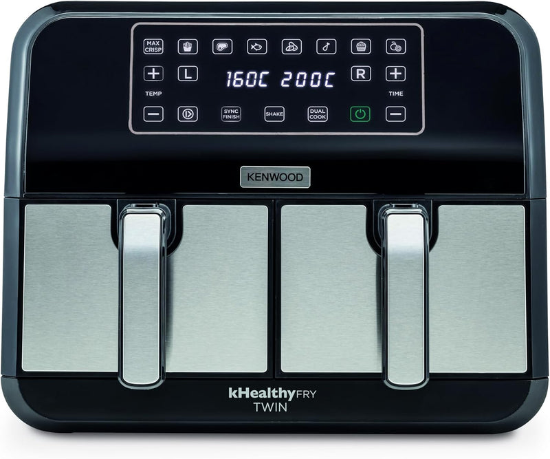 Kenwood Khealthy Twin .000mb Double Air Fryer Oven