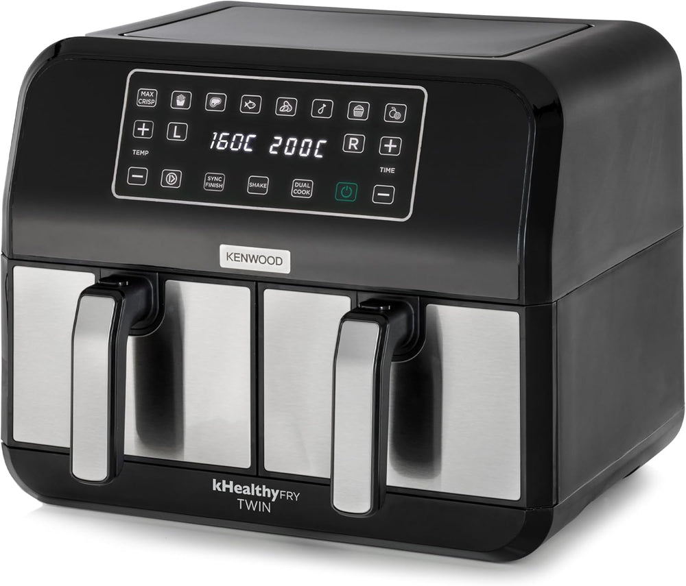 Kenwood Khealthy Twin .000mb Double Air Fryer Oven