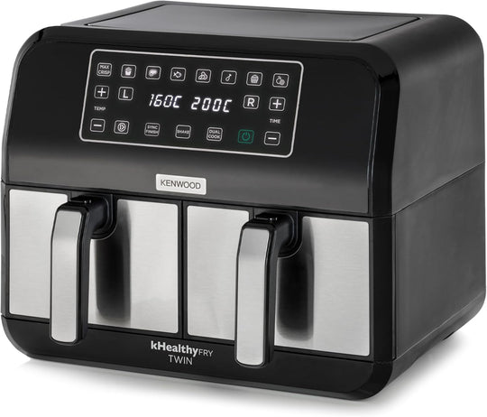 Kenwood Khealthy Twin .000mb Double Air Fryer Oven