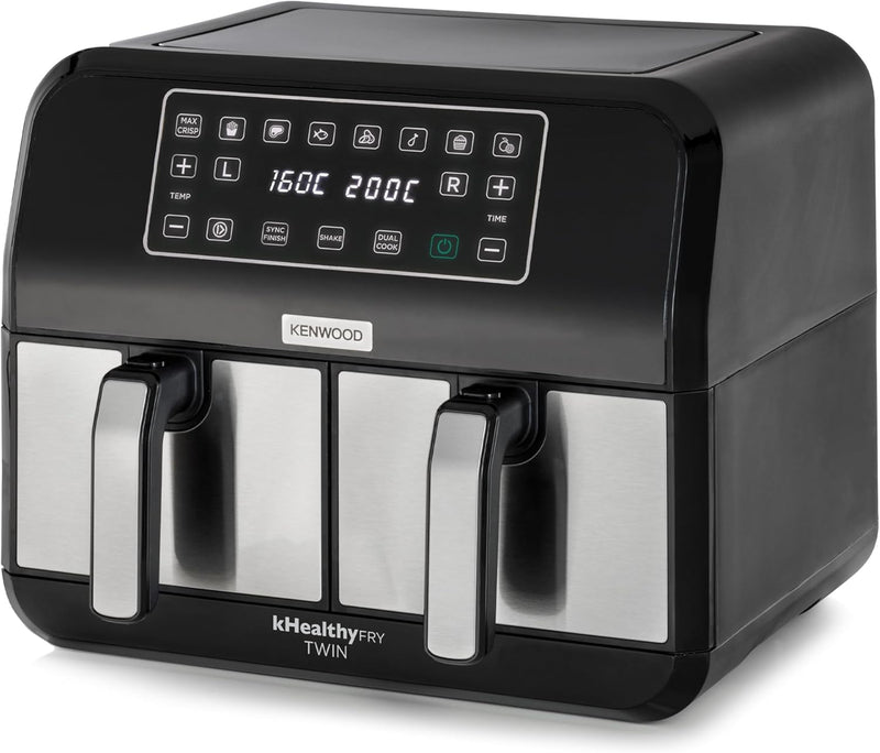 Kenwood Khealthy Twin .000mb Double Air Fryer Oven