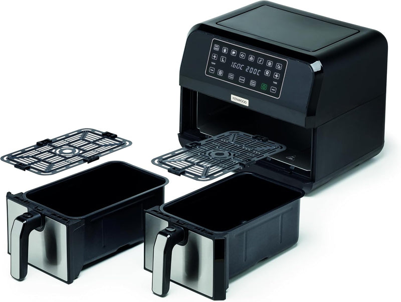 Kenwood Khealthy Twin .000mb Double Air Fryer Oven